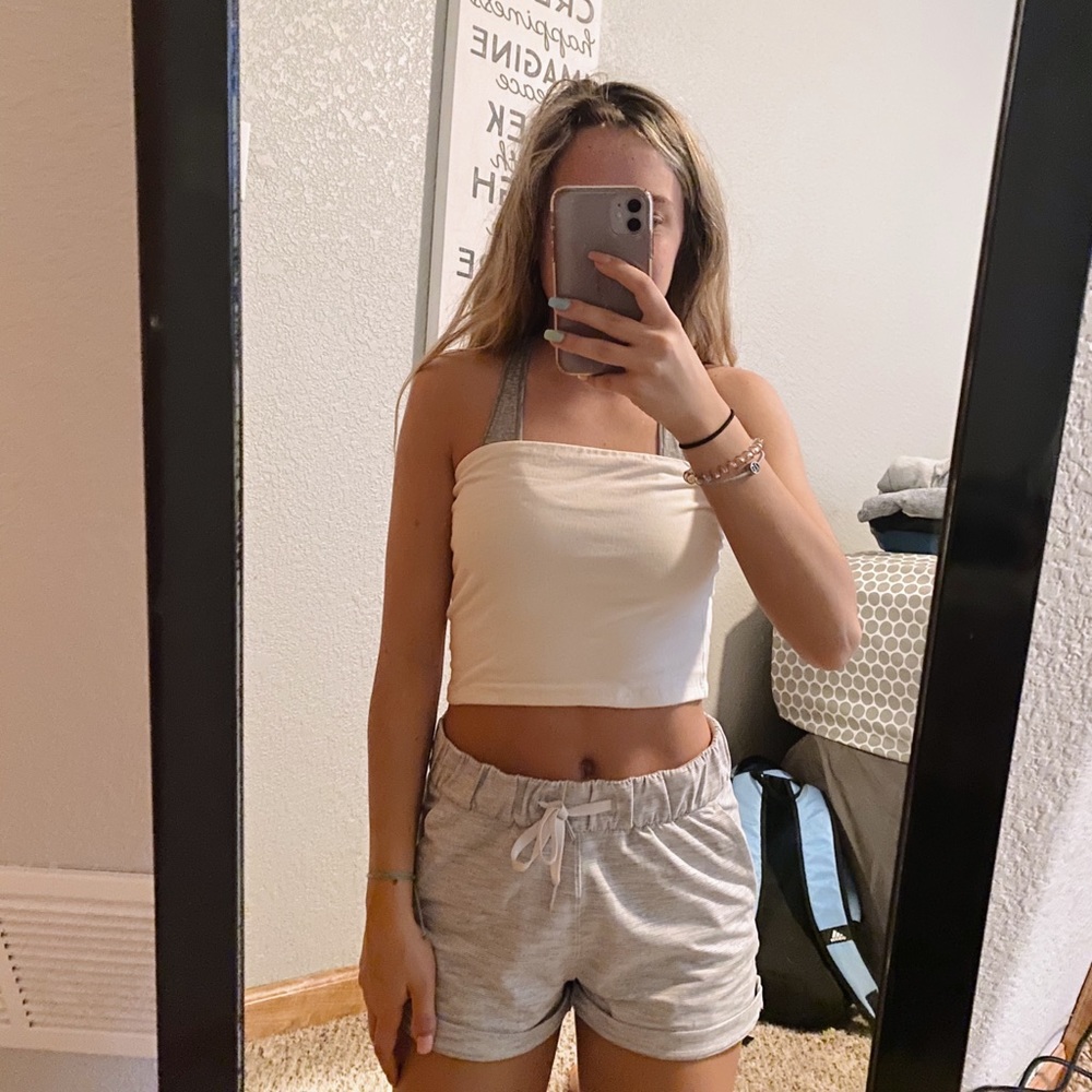 White tube top